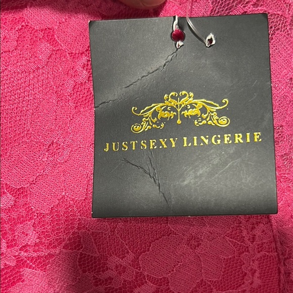 Elegant Pink Lace Chemise - Picture 5 of 5